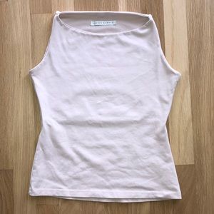 Susana Monaco high neck light pink tank top